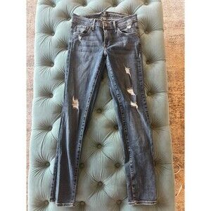 Womens Jeans - Just Black sz 27